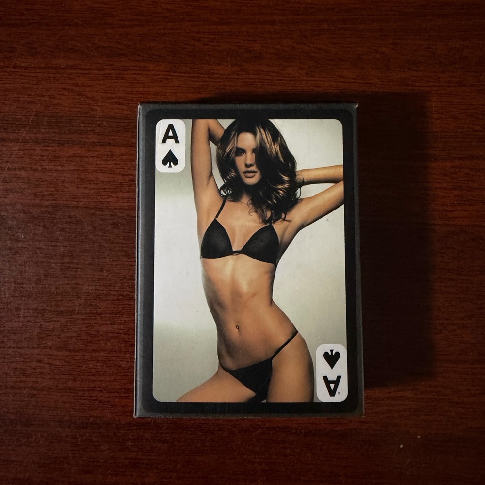 Arena Black Playing Cards